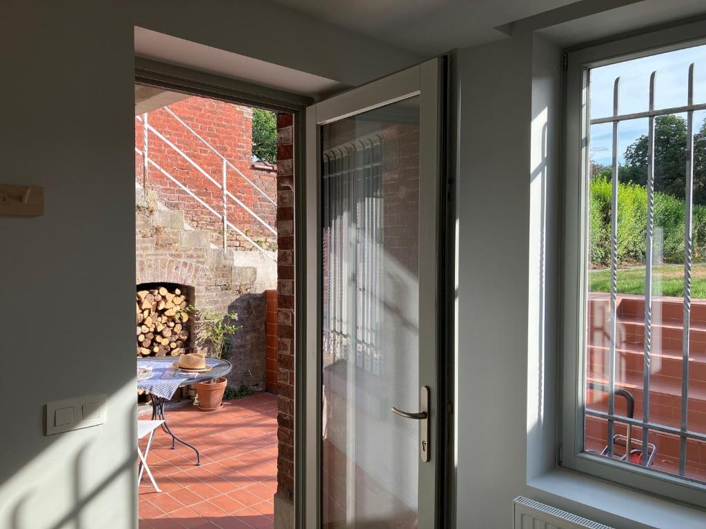 Balkón nebo terasa v ubytování Maison Henri Namur