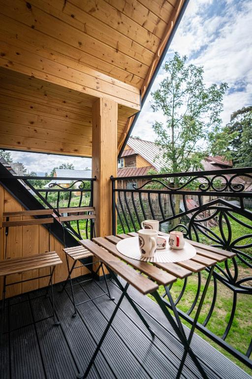 Balkón alebo terasa v ubytovaní CIZANHOUSE