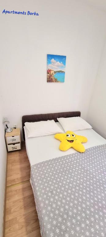 Posteľ alebo postele v izbe v ubytovaní Apartments Borka