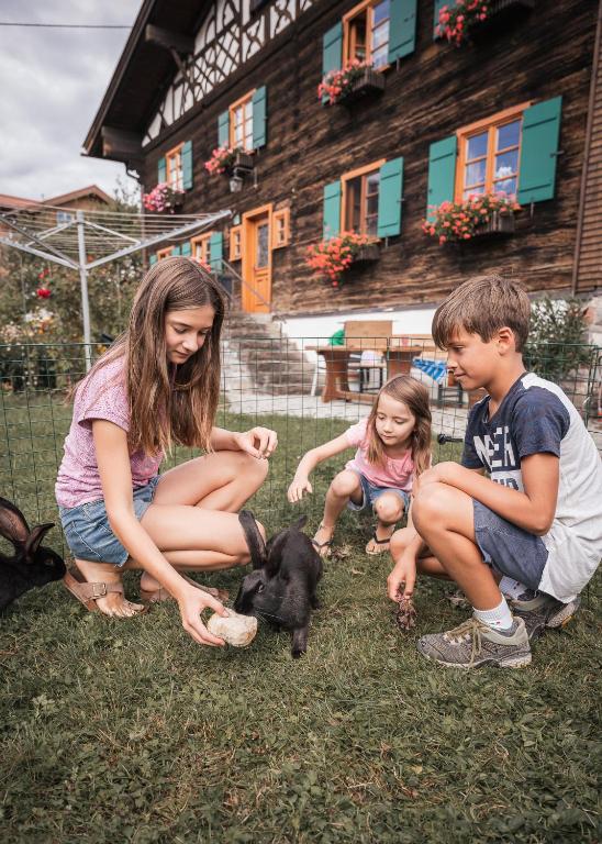 Děti v ubytování Fewo Stork