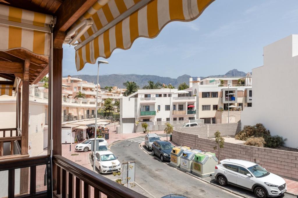 Nespecifikovaný výhled na hory nebo výhled na hory při pohledu z apartmánu