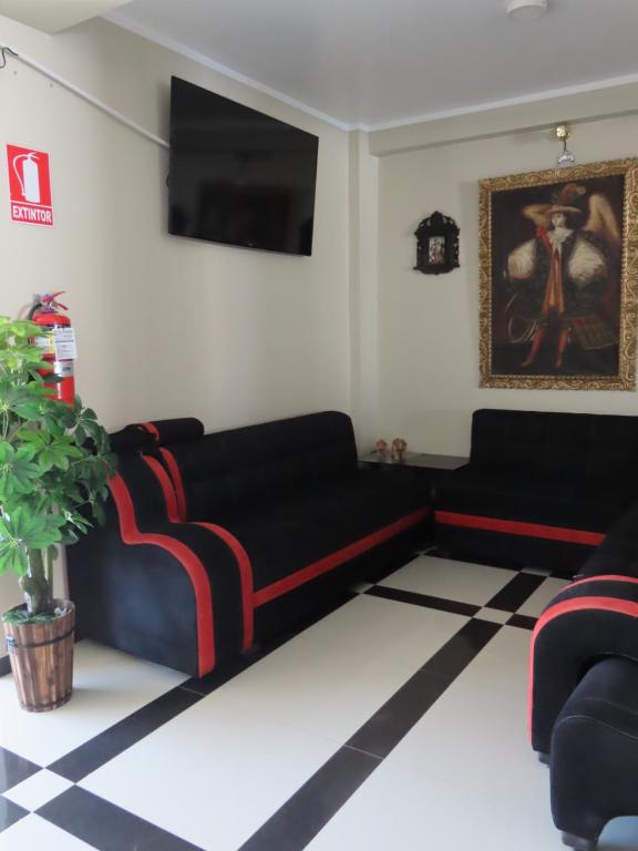 Posezení v ubytování Hotel Spa Machupicchu