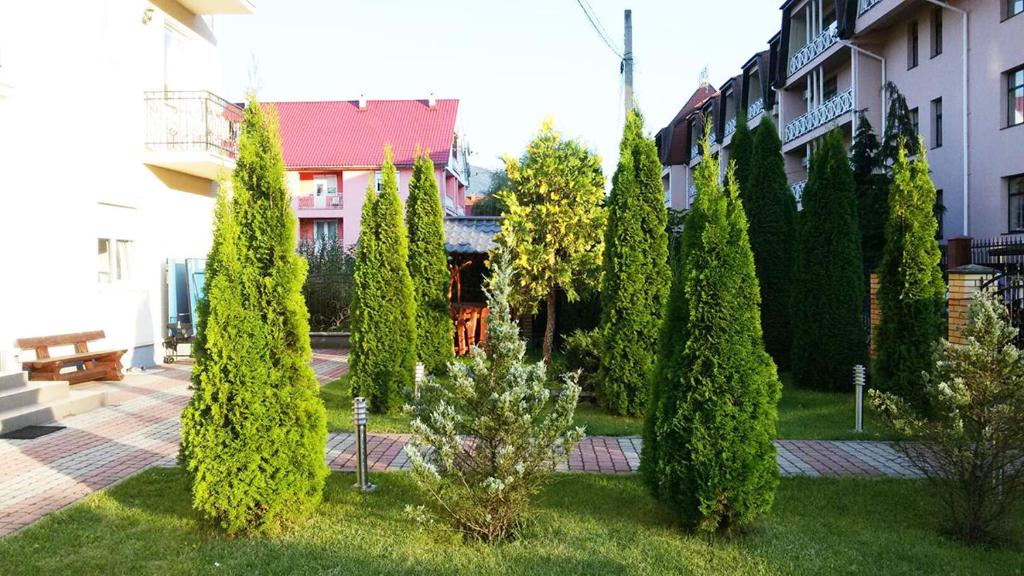 Zahrada ubytování Edelweiss