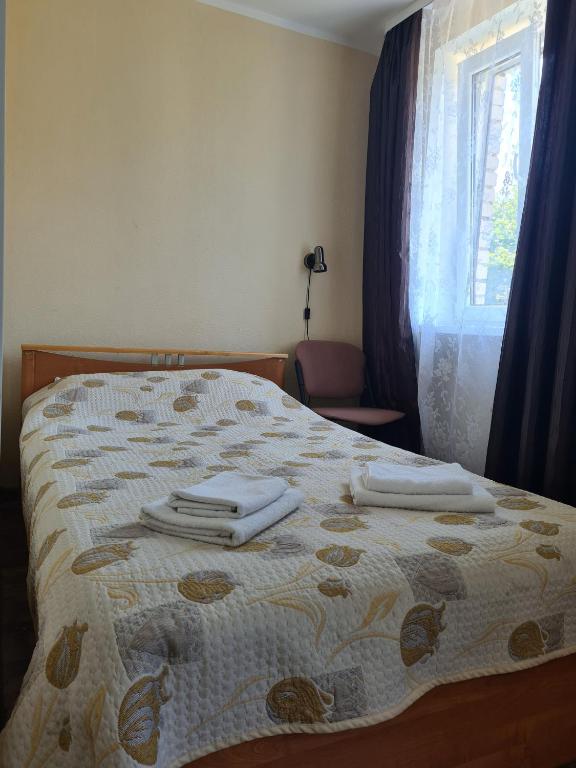 Postel nebo postele na pokoji v ubytování Laine guesthouse