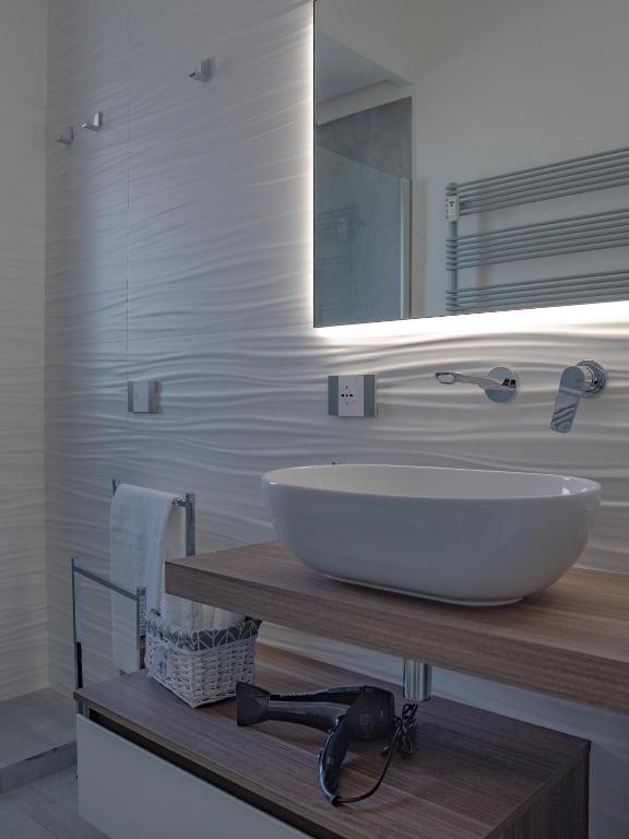 Koupelna v ubytování B&B Prestige