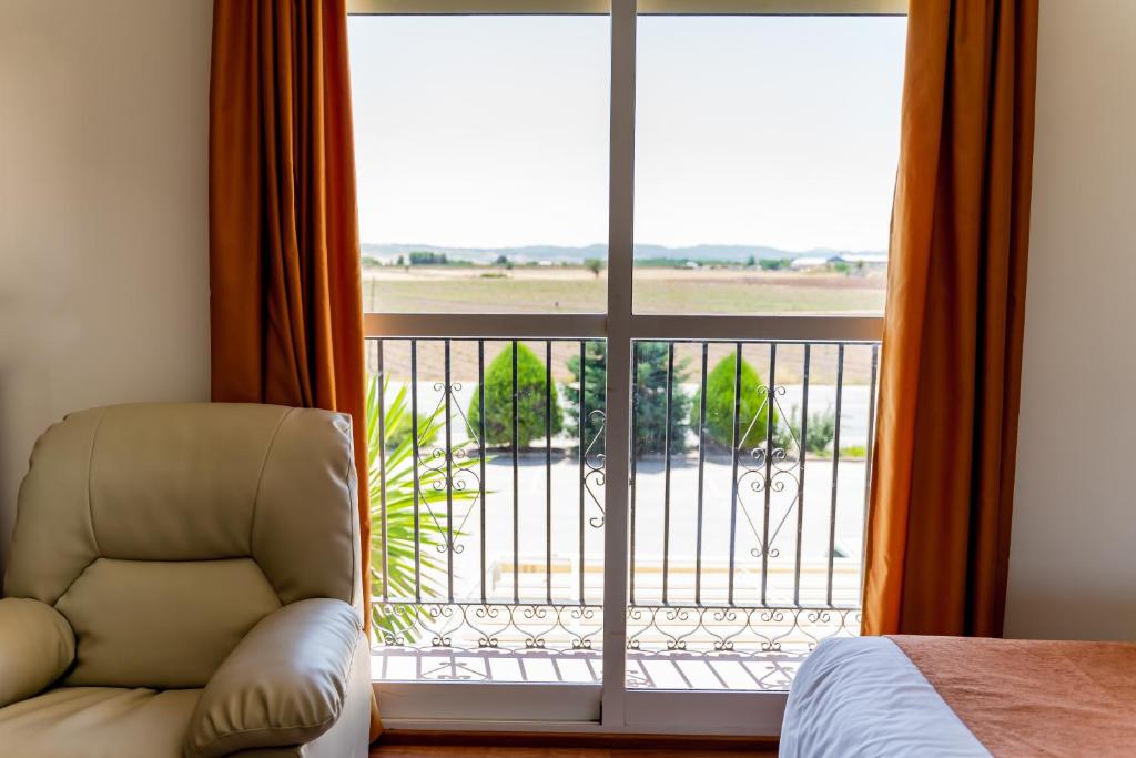 Balkón nebo terasa v ubytování Hotel Malena