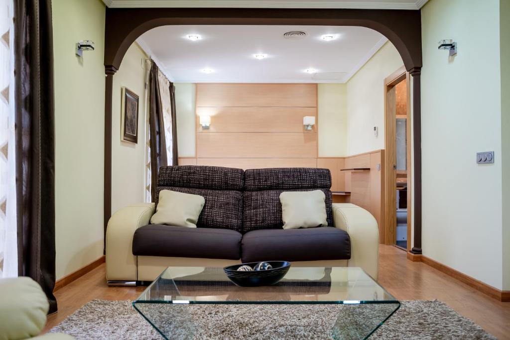 Posezení v ubytování Hotel Malena