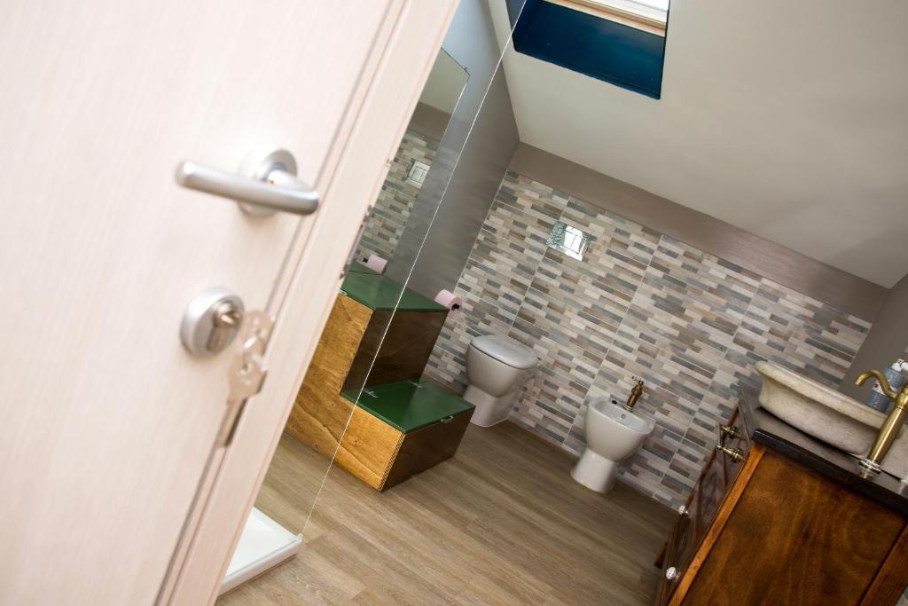 Kúpeľňa v ubytovaní B&B Miellò nelle Langhe
