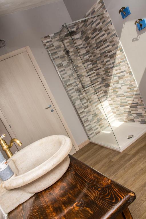 Kúpeľňa v ubytovaní B&B Miellò nelle Langhe