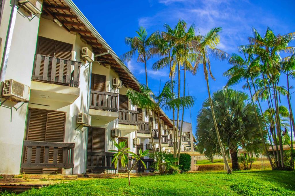 Um jardim em Caldas Park & Hotel XPTO Turismo