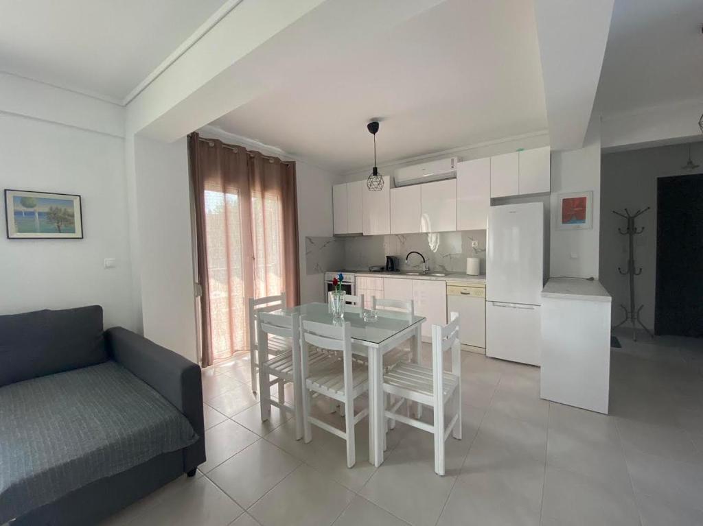 Kuchyňa alebo kuchynka v ubytovaní Efi’s Apartment Nea Michaniona