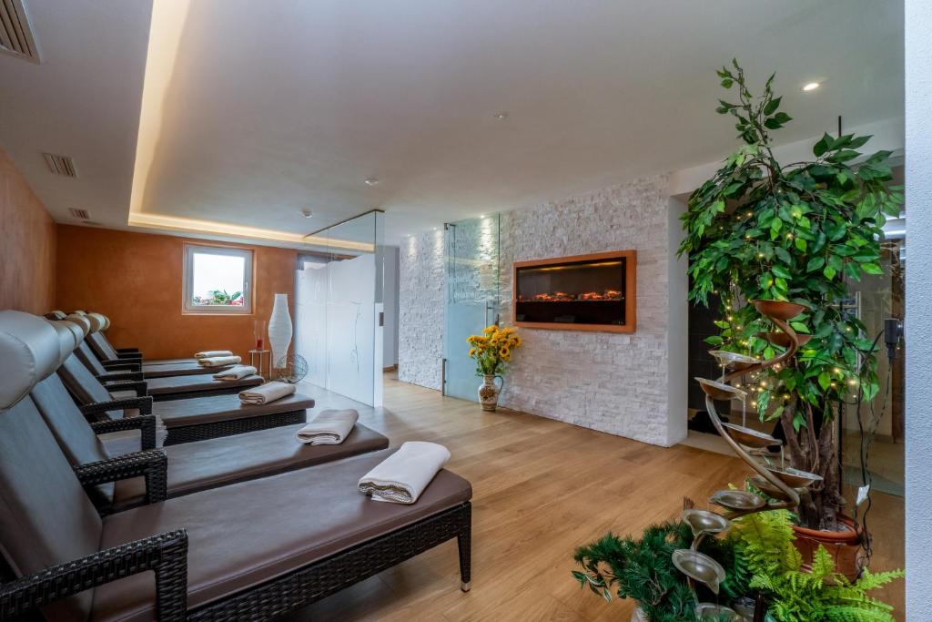 Posezení v ubytování Garni Franca b&b