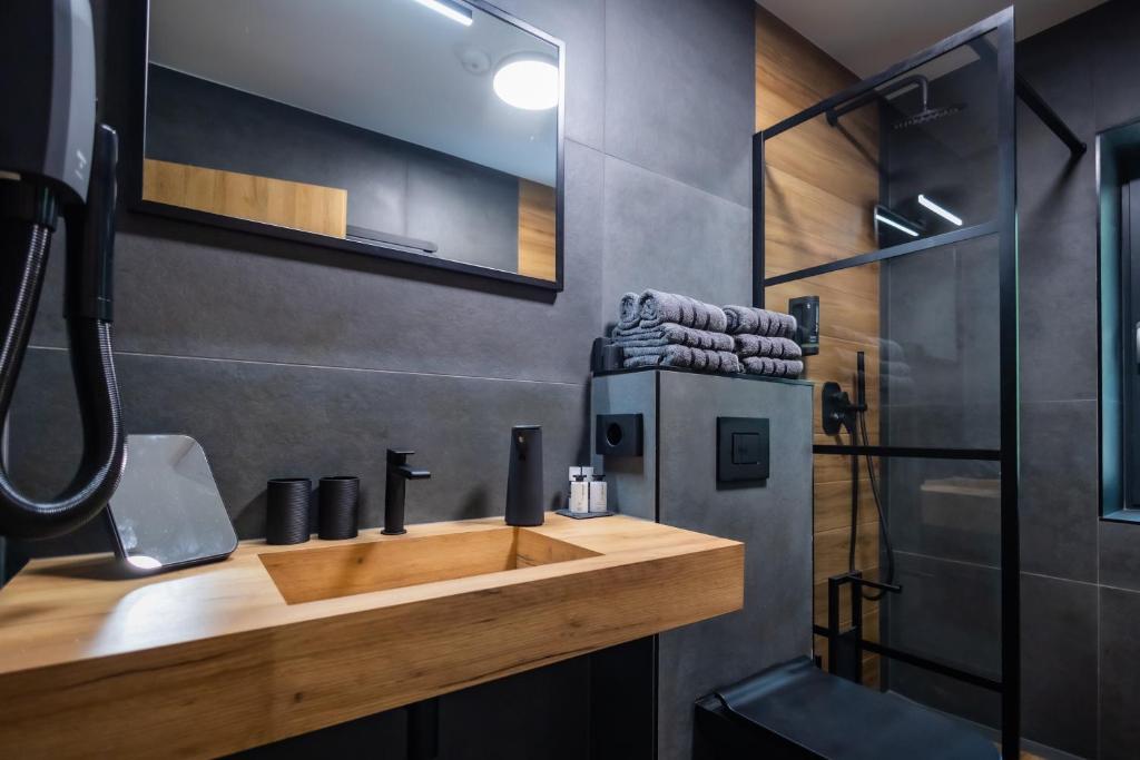 Kúpeľňa v ubytovaní 4 Évszak Erdeihotel**** - Mátrafüred