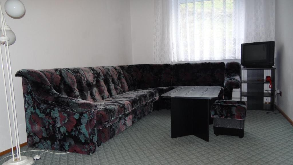 Posezení v ubytování Ośrodek Wypoczynkowy "Hotel Korona"