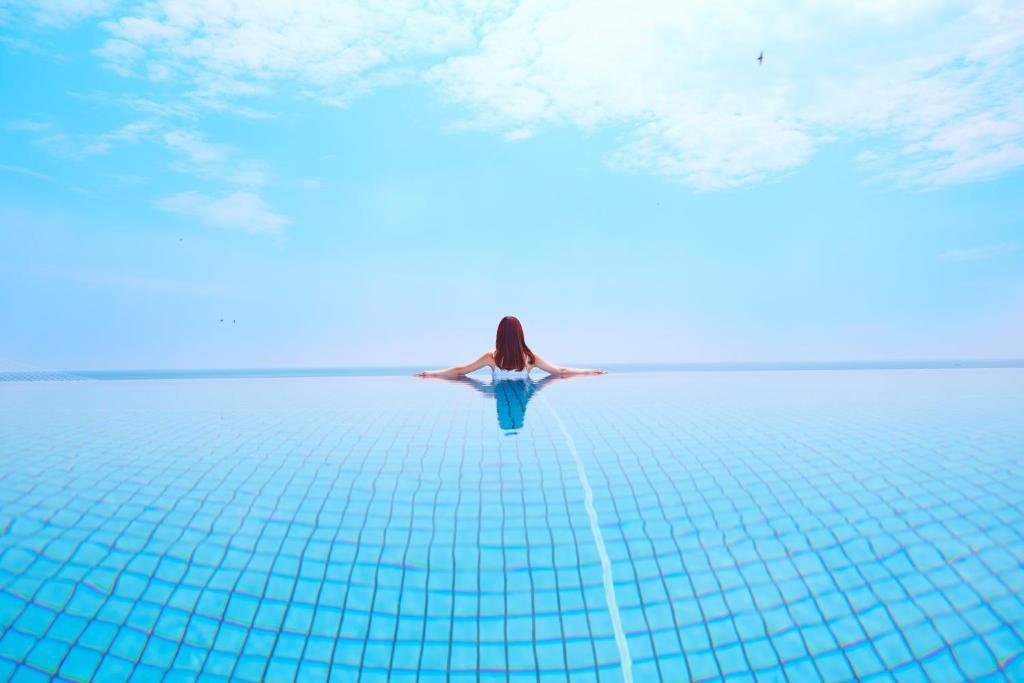 Bazén v ubytování Senagajima Island Resort & Spa nebo v jeho okolí