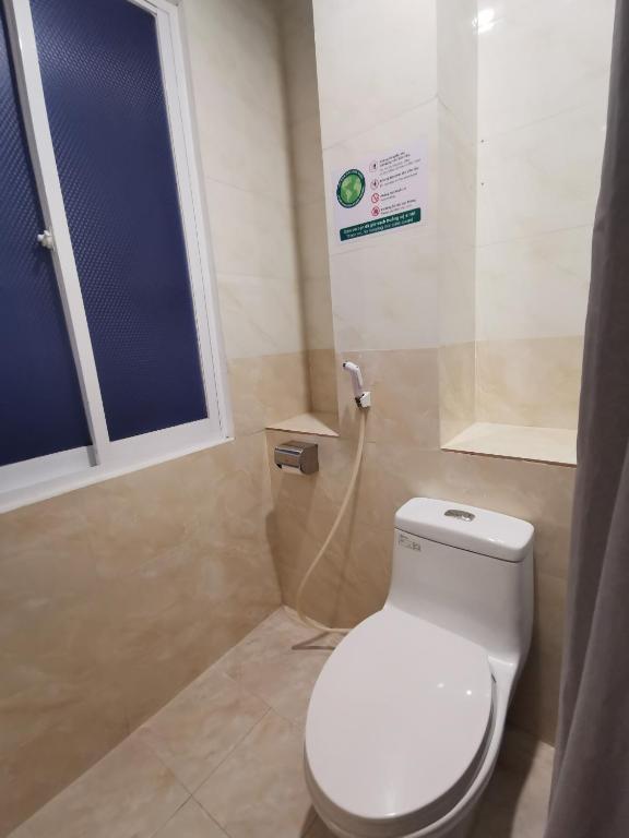 Koupelna v ubytování Sen Vàng Hotel