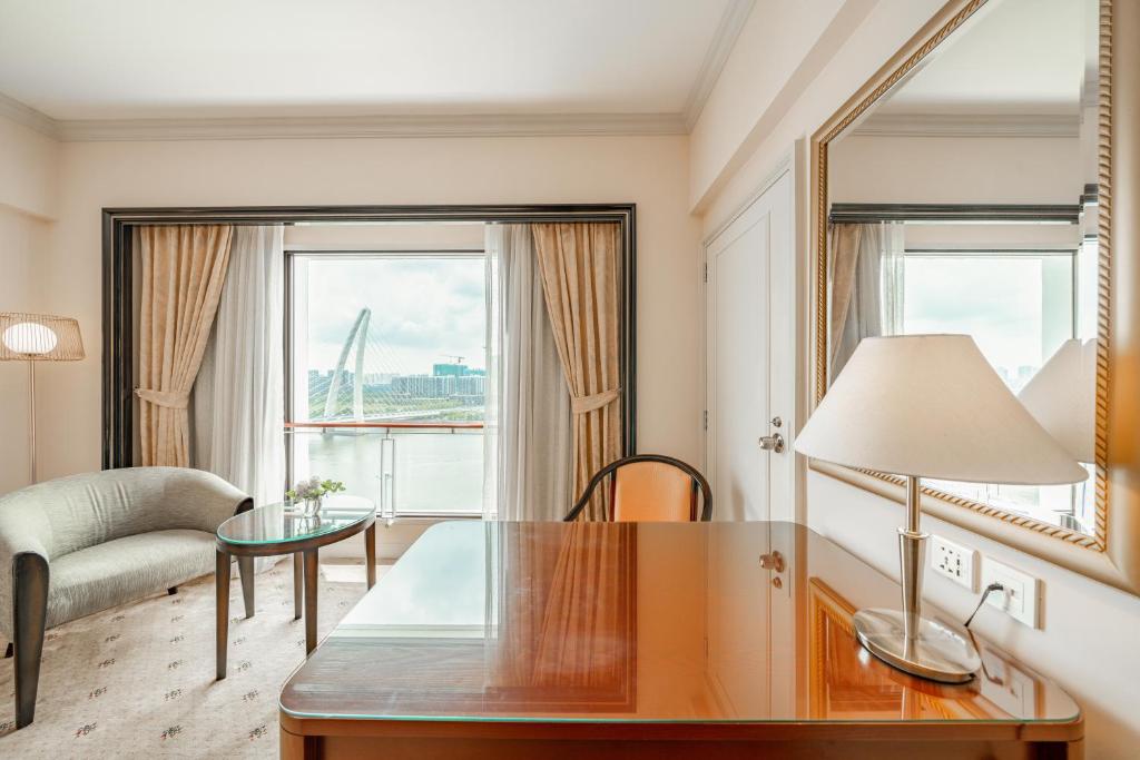 Phòng Deluxe 2 Giường Đơn Nhìn ra sông