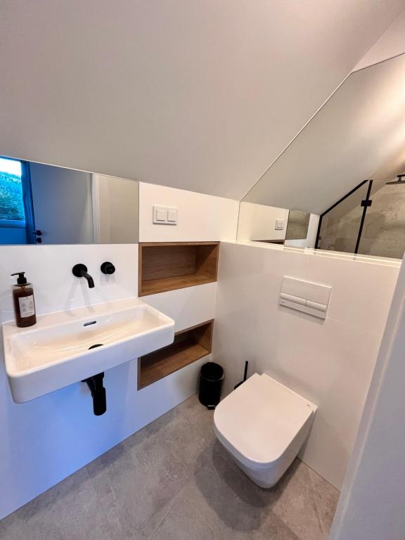 Kúpeľňa v ubytovaní Osada Szczyrk - prywatna sauna&jacuzzi