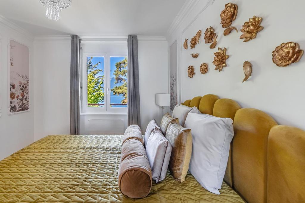 Postel nebo postele na pokoji v ubytování Bon Port 1-bedroom apartment – Lakefront