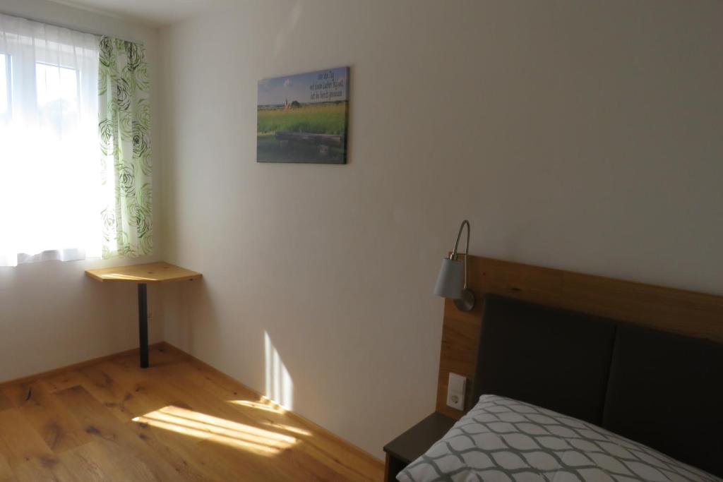 Postel nebo postele na pokoji v ubytování Gasthof Schmidt