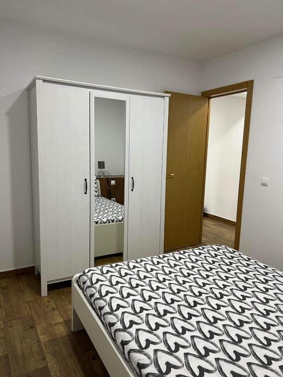 Cama o camas de una habitación en Portalegre