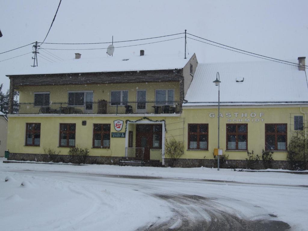 Gasthof Schmidt v zimě