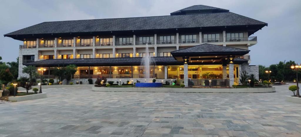 Edificio in cui si trova il resort