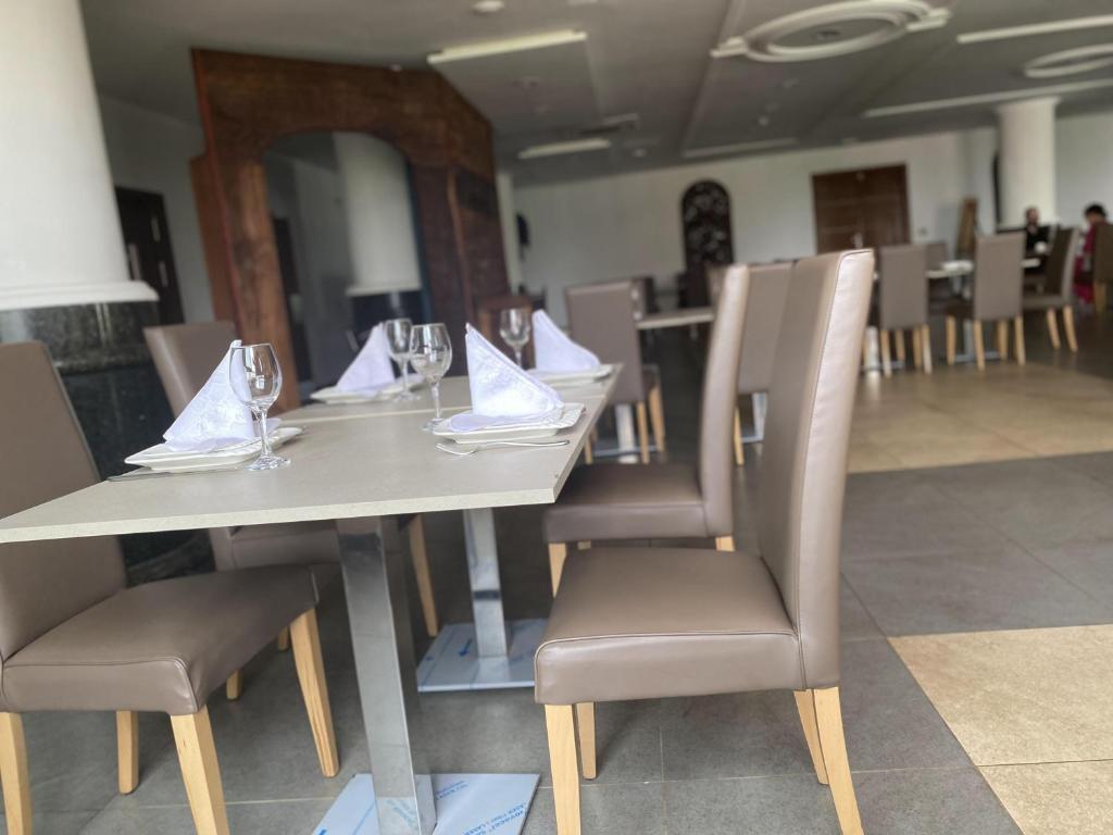 Restaurace v ubytování Hotel Franco Yaounde