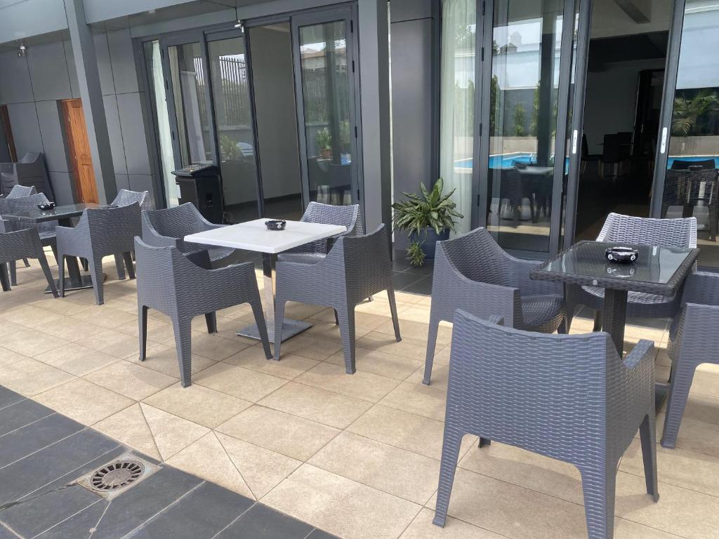 Restaurace v ubytování Hotel Franco Yaounde