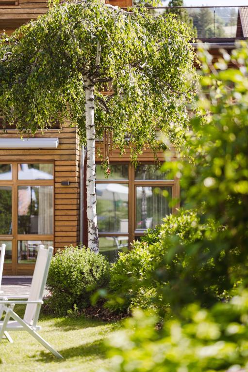 Vonkajšia záhrada v ubytovaní Hotel Monte Sella