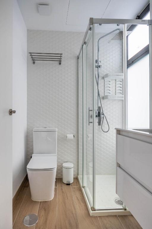 Kúpeľňa v ubytovaní Nervión Suites 2 - Vacacional Sevilla
