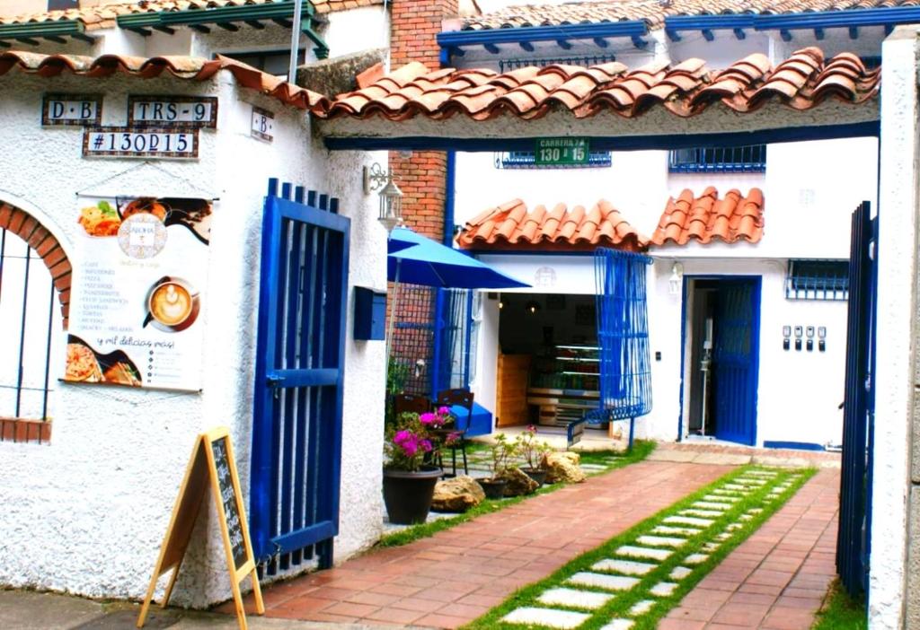 Budova, kde se hostel nachází
