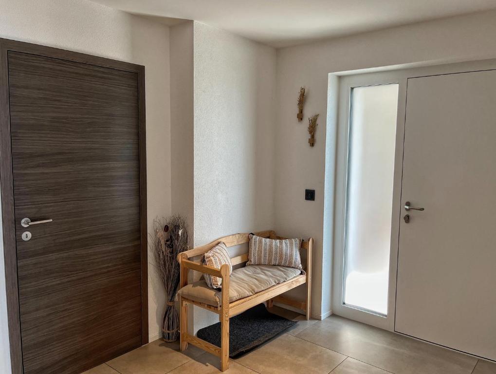 Χώρος καθιστικού στο Appartement moderne avec vue panoramique à Jongny proche de Montreux