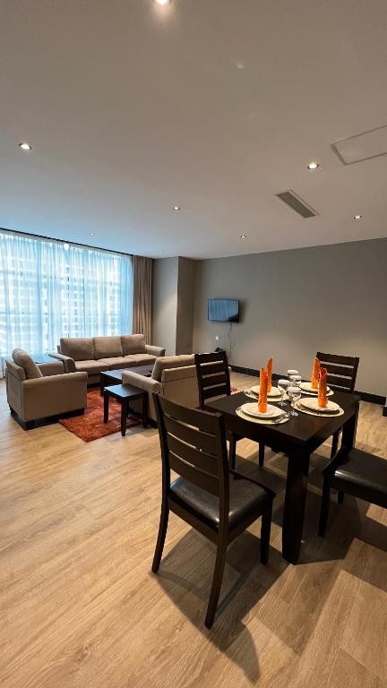 Posezení v ubytování Sincerely Yours Suites & Serviced Apartments