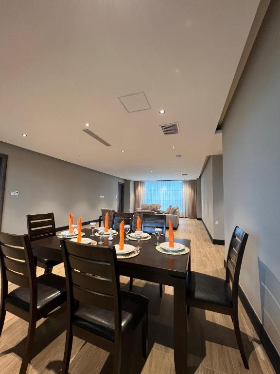 Posezení v ubytování Sincerely Yours Suites & Serviced Apartments