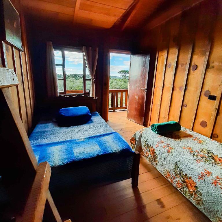Postel nebo postele na pokoji v ubytování Pousada Paraná