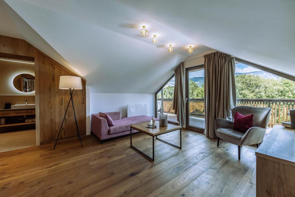 Posezení v ubytování Hotel Ansitz Rungghof