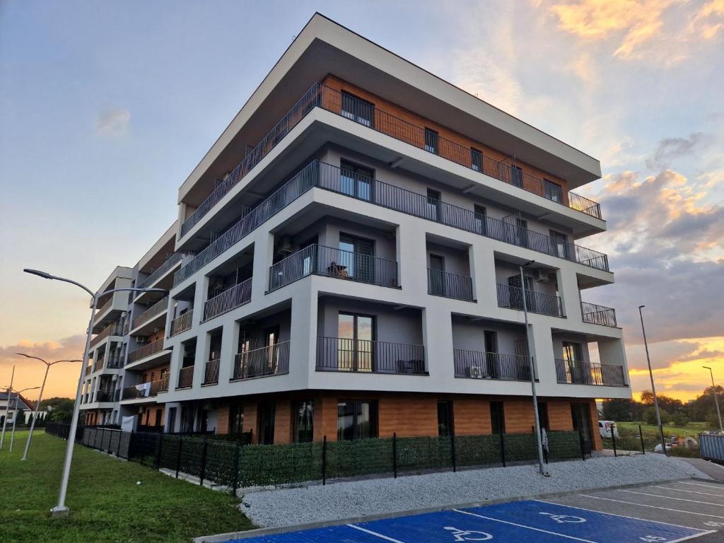 Budova, v ktorej sa apartmán nachádza