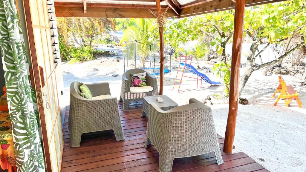 Fotografie z fotogalerie ubytování Hiti Tikehau, the ocean side bungalow v destinaci Tikehau