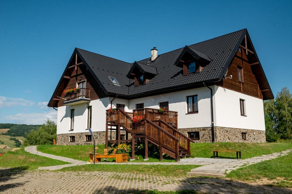 Budova, kde se penzion nachází