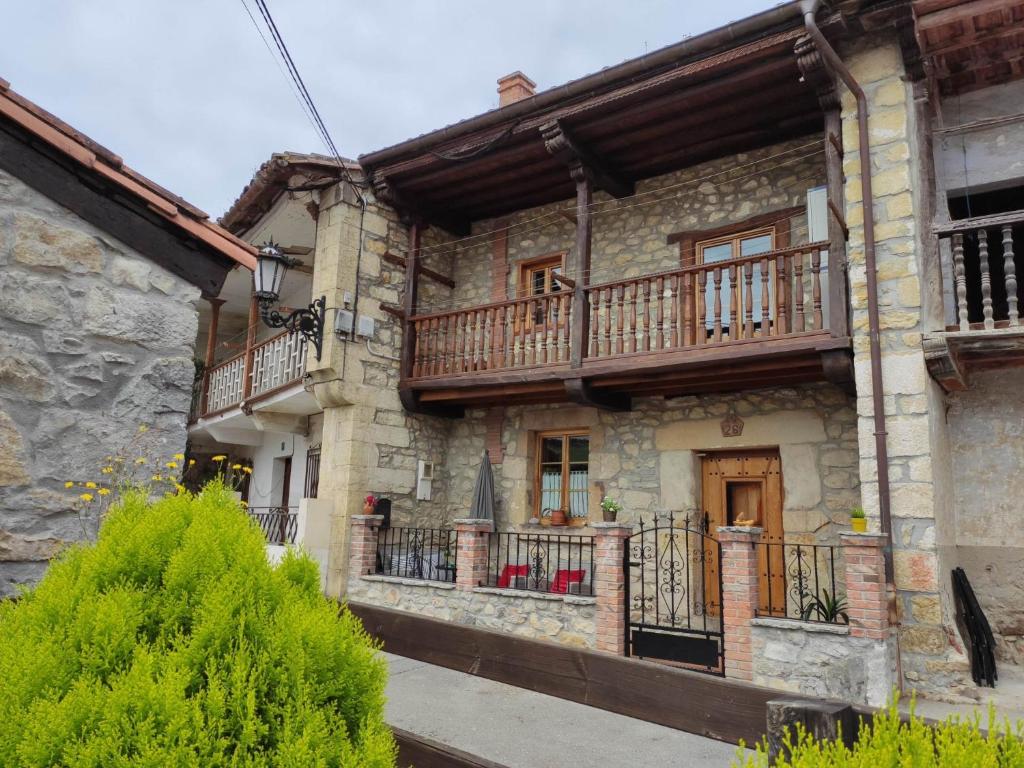 The building in which the holiday home is located