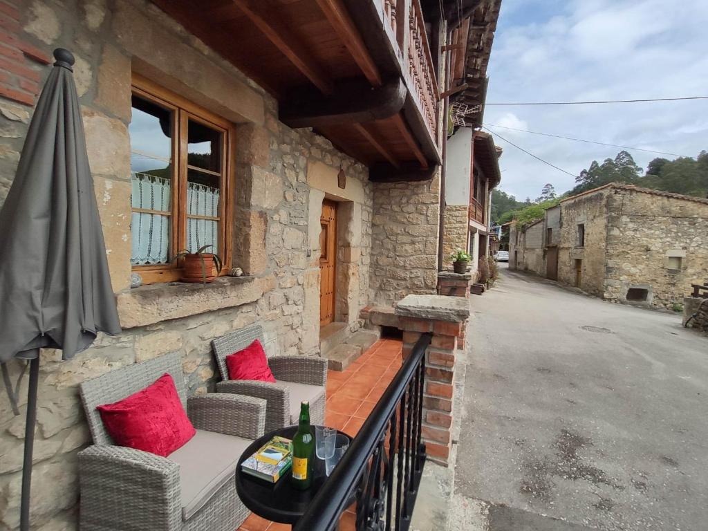 The building in which the holiday home is located