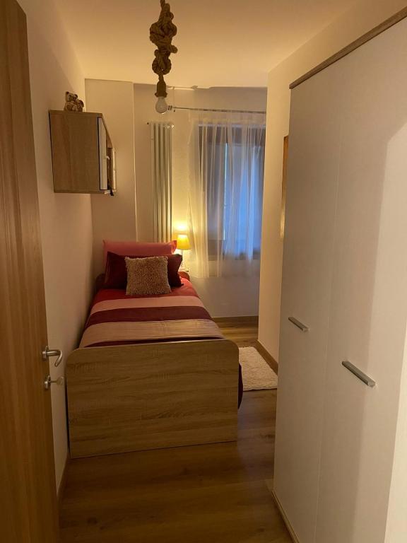 Łóżko lub łóżka w pokoju w obiekcie Casa Rodi