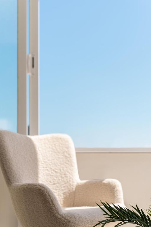 Posezení v ubytování Mira Sitia Luxury Apartment
