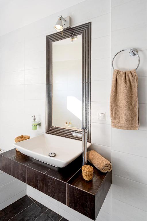 Koupelna v ubytování Mira Sitia Luxury Apartment