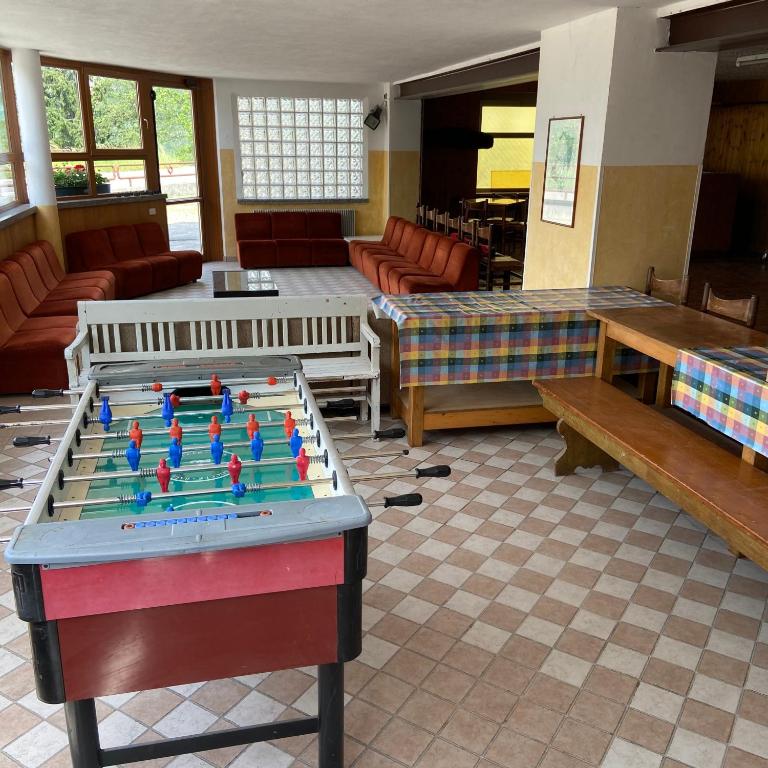Herní místnost v ubytování Hotel Olisamir