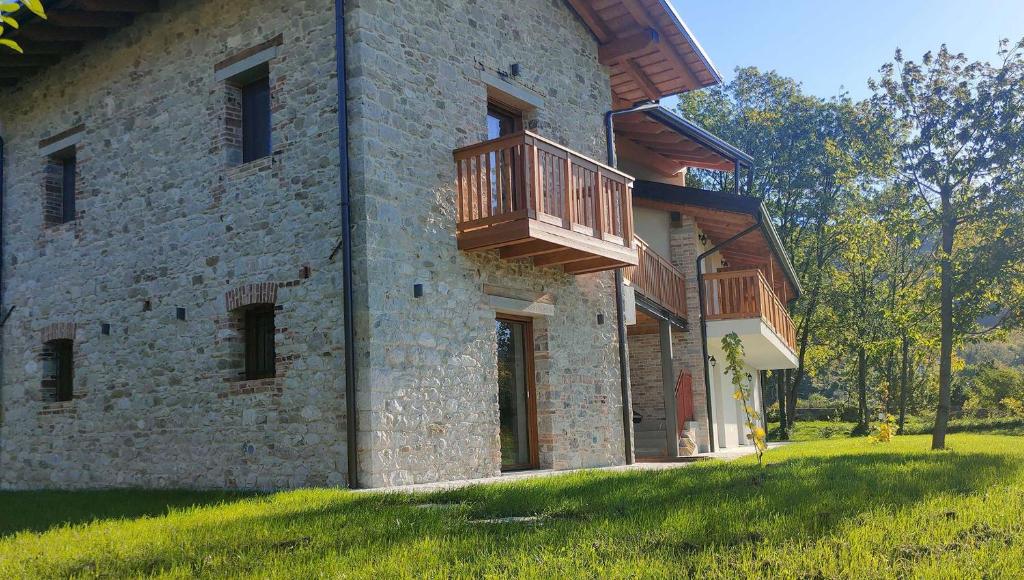 Budova, kde se bed and breakfast nachází