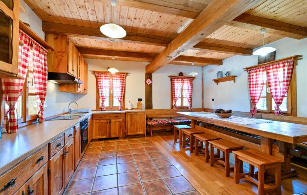 Kuchyňa alebo kuchynka v ubytovaní Three-Bedroom Holiday Home In Gornji Trpuci