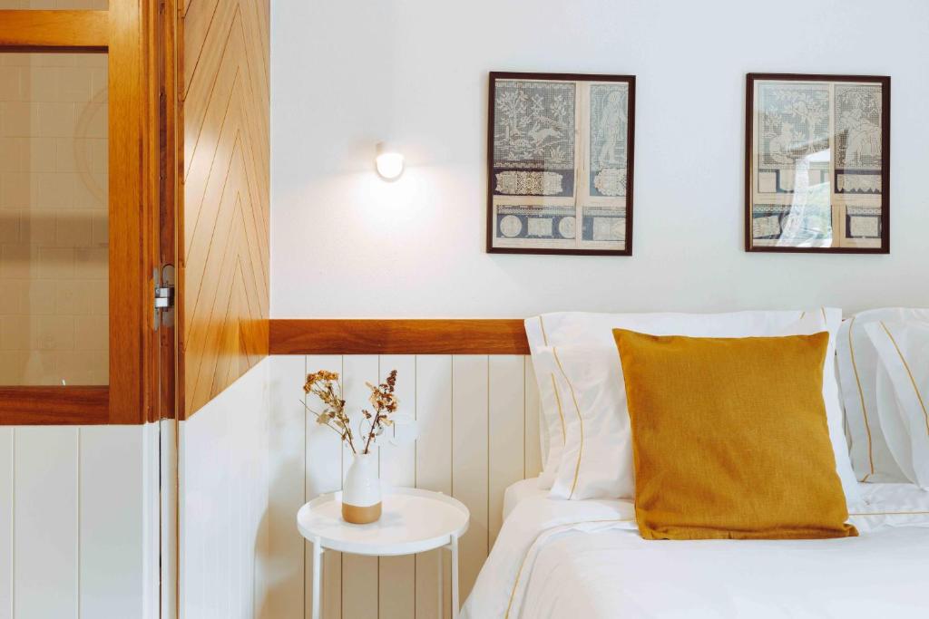 Uma cama ou camas num quarto em Oliveiras Village — Agroturismo