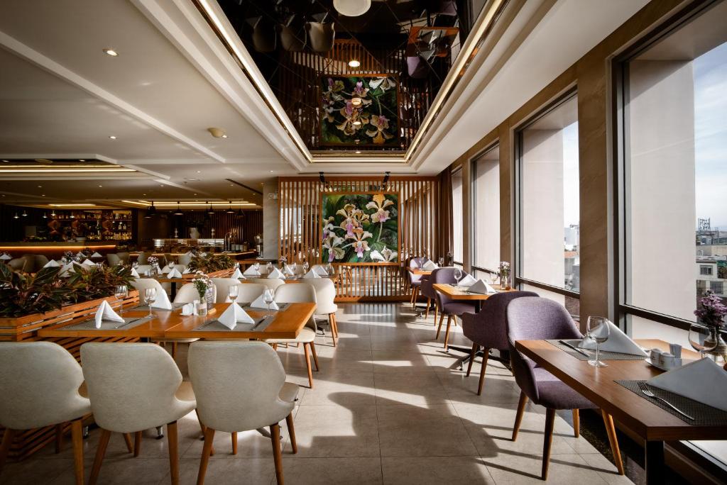Posezení v ubytování Vanda Hotel